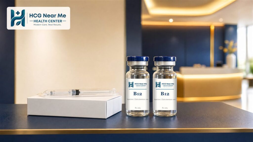 B12 injection vial for HCG Near Me
